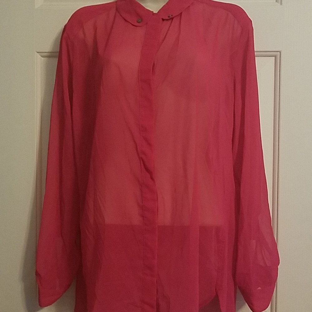 Two by Vince Camuto See-through Top